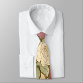 Alphonse Mucha Elegant Art Nouveau Stars Camellia Krawatte (Gebunden)