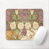 Alphonse Mucha Elegant Art Nouveau Stars Camellia  Mousepad (Mit Mouse)