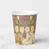 Alphonse Mucha Elegant Art Nouveau Stars Camellia Pappbecher (Rückseite)