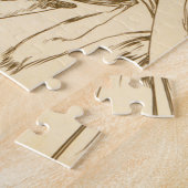 Alphonse Mucha Elegant Art Nouveau Stars Camellia Puzzle (Seite)