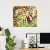 Alphonse Mucha. Enfance/Childhood, 1897 Poster (Heimbüro)