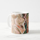 Alphonse Mucha F. Champenois Kaffeetasse (Vorderseite Links)