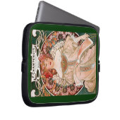 Alphonse Mucha F. Champenois Laptopschutzhülle (Vorne Rechts)