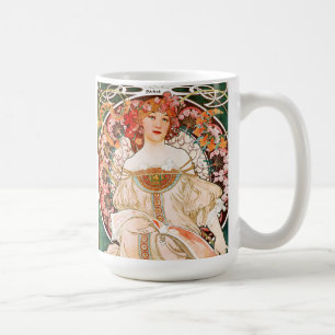 Alphonse Mucha F. Champenois Mug Kaffeetasse