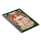 Alphonse Mucha F. Champenois Notizblock (Rechte Seite)