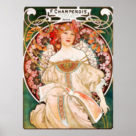 Alphonse Mucha F. Champenois Poster