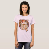 Alphonse Mucha - F. Champenois T-Shirt (Vorne ganz)