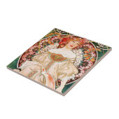 Alphonse Mucha F. Champenois Tile Fliese (Seite)