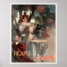 Alphonse Mucha - Figaro Illustré