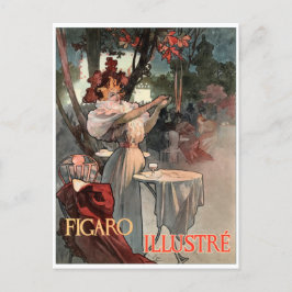 Alphonse Mucha - Figaro Illustré Postkarte