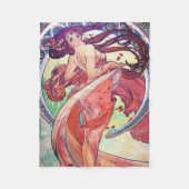 Alphonse Mucha Fleecedecke (Vorderseite)