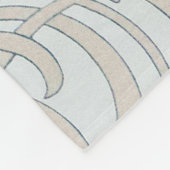 Alphonse Mucha Fleecedecke (Ecke)