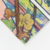Alphonse Mucha Fleecedecke (Ecke)
