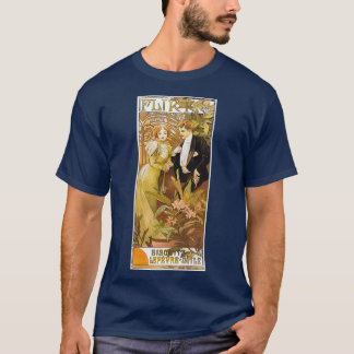 Alphonse Mucha Flirt T-Shirt