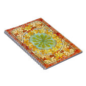 Alphonse Mucha Floral Notizblock (Rechte Seite)