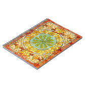 Alphonse Mucha Floral Notizblock (Linke Seite)