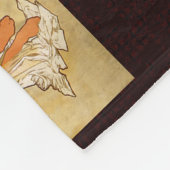 Alphonse Mucha, Four Seasons Fleecedecke (Ecke)