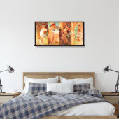 Alphonse Mucha, Four Seasons Leinwanddruck (Insitu (Schlafzimmer))