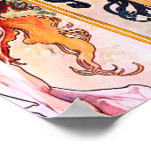 Alphonse Mucha - Four Seasons Poster (Ecke)