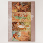 Alphonse Mucha, Four Seasons Puzzle (Vertikal)