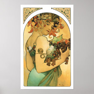 Alphonse Mucha ~ Frucht-(1897) Plakat