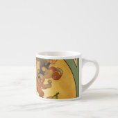 Alphonse Mucha Fruchtmalerei Espressotasse (Rechts)