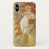 Alphonse Mucha - Frühjahr Case-Mate iPhone Hülle (Rückseite)