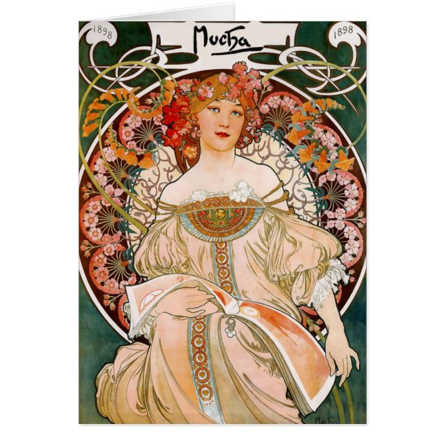 Alphonse Mucha - Frühling (Vorne)