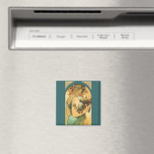 Alphonse Mucha ~ Fruit ( 1897 ) Magnet (In Situ (Geschirrspüler))