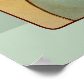 Alphonse Mucha Fruit Kitchen / Wohlhabendes Geschä Poster (Ecke)