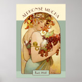 Alphonse Mucha Fruit Kitchen / Wohlhabendes Geschä Poster (Vorne)