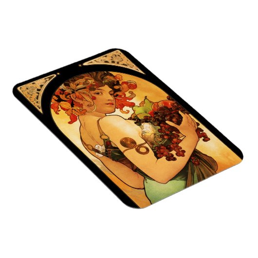 Alphonse Mucha Fruit Magnet (Rechte Seite)