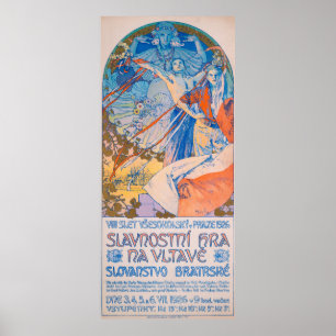 Alphonse Mucha für das Sokol Festival (1926) Poster