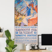 Alphonse Mucha für das Sokol Festival (1926) Poster (Heimbüro)