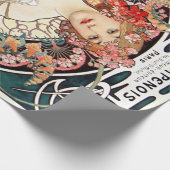 Alphonse Mucha Geschenkpapier (Ecke)