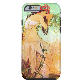Alphonse Mucha Girl am Teich Tough iPhone 6 Hülle