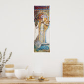 Alphonse Mucha. Gismonda, 1894 Poster (Küche)