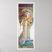 Alphonse Mucha. Gismonda, 1894 Poster (Vorne)