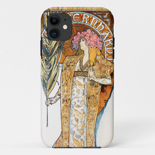 Alphonse Mucha Gismonda Case-Mate iPhone Hülle (Rückseite)