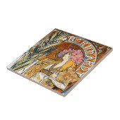 Alphonse Mucha Gismonda Fliese (Seite)