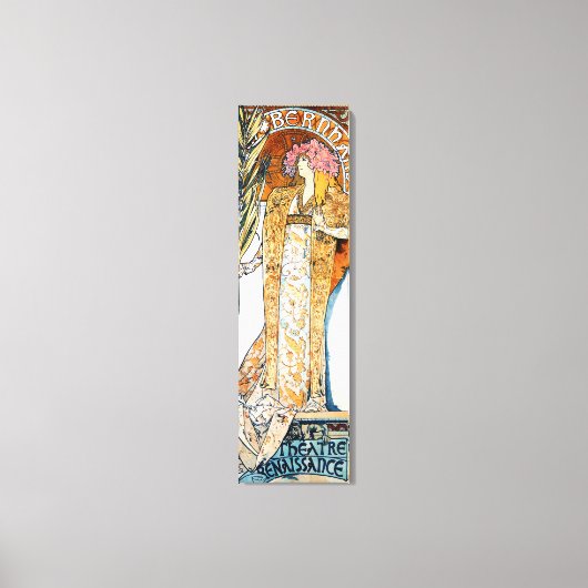 Alphonse Mucha Gismonda Leinwand Poster (Vorderseite)
