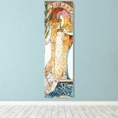 Alphonse Mucha Gismonda Leinwand Poster (Insitu (Holzboden))