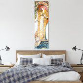 Alphonse Mucha Gismonda Leinwand Poster (Insitu (Schlafzimmer))