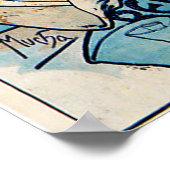 Alphonse Mucha Gismonda Poster (Ecke)