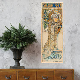 Alphonse Mucha Gismonda Theater Wand Kunstposter Poster