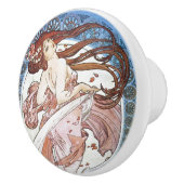 Alphonse Mucha Goddess Keramikknauf (Rechts)