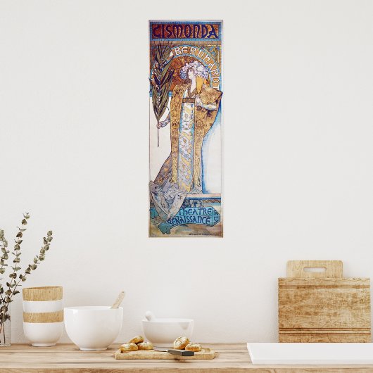 Alphonse Mucha Goddess Poster (Küche)
