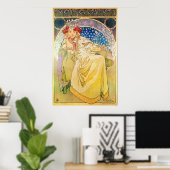 Alphonse Mucha Goddess Poster (Heimbüro)