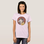 Alphonse Mucha Goddess T-Shirt (Vorne ganz)