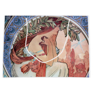 Alphonse Mucha Große Geschenktüte